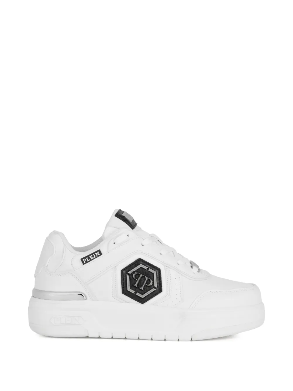 Philipp Plein Sneakers SK8R con logo - Bianco
