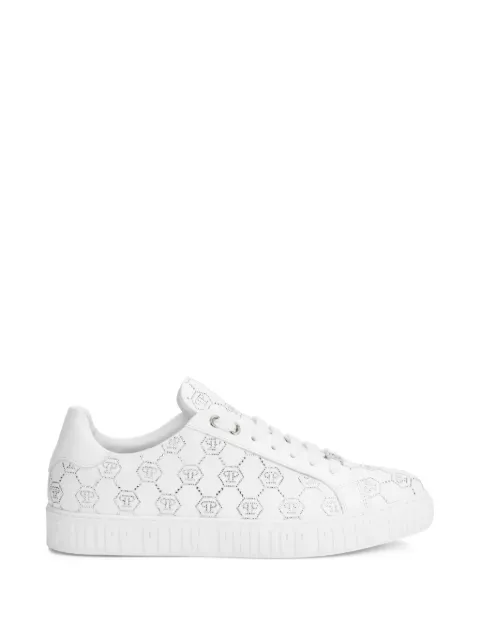 Philipp Plein Carson monogram strass low-top sneakers