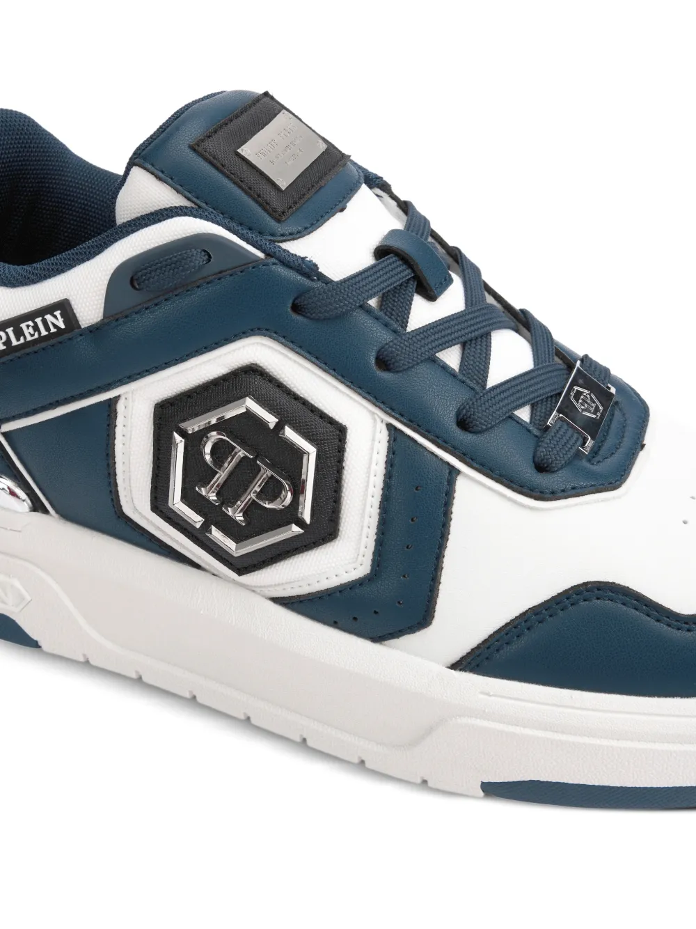 Philipp Plein SK8R logo low-top sneakers Wit