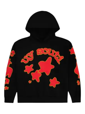 SP5DER JP5 Moto Zipped Hoodie | Red | FARFETCH