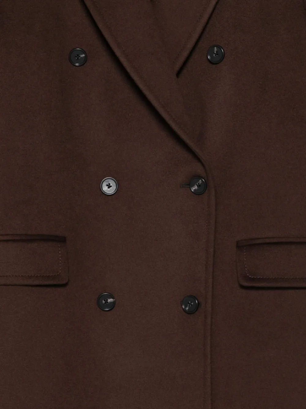 Paul Smith Wool And Cashmere Coat In Brown