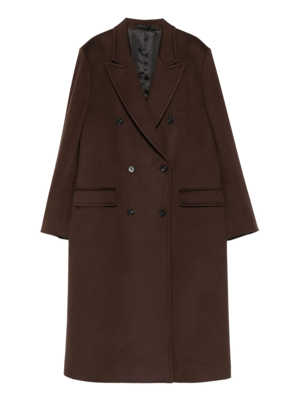 Paul Smith double-breasted coat | Brown | Image 1
