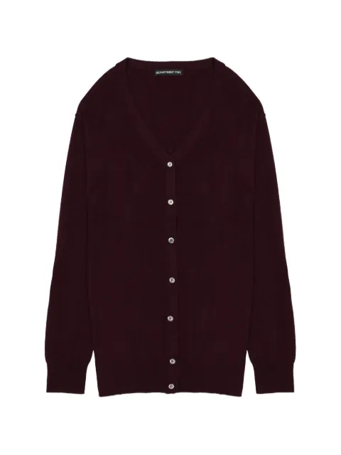 Department 5 V-neck merino wool cardigan