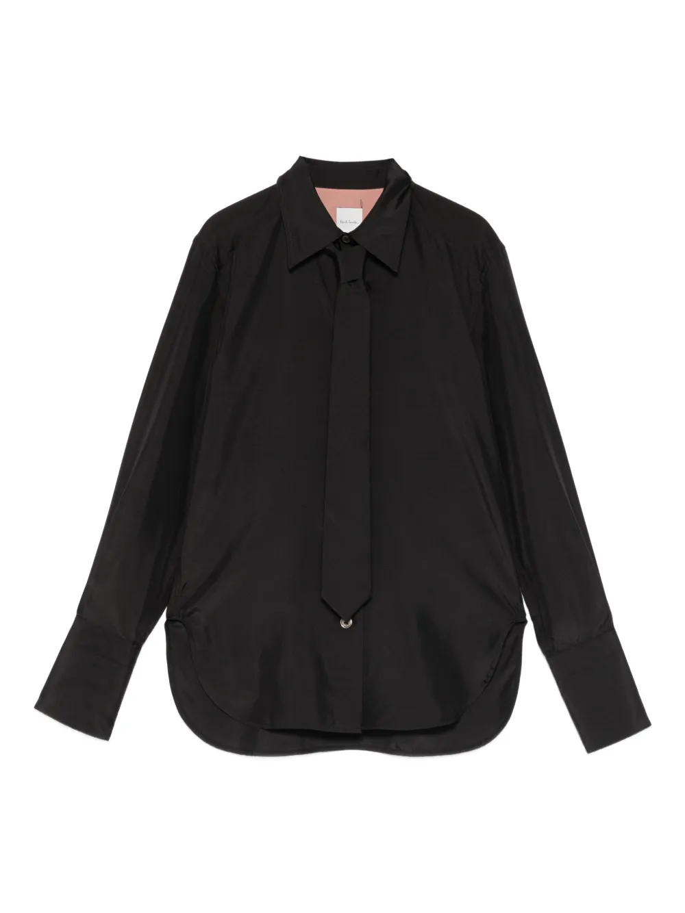 Paul Smith camisa con detalle de moño | negro | Image 1