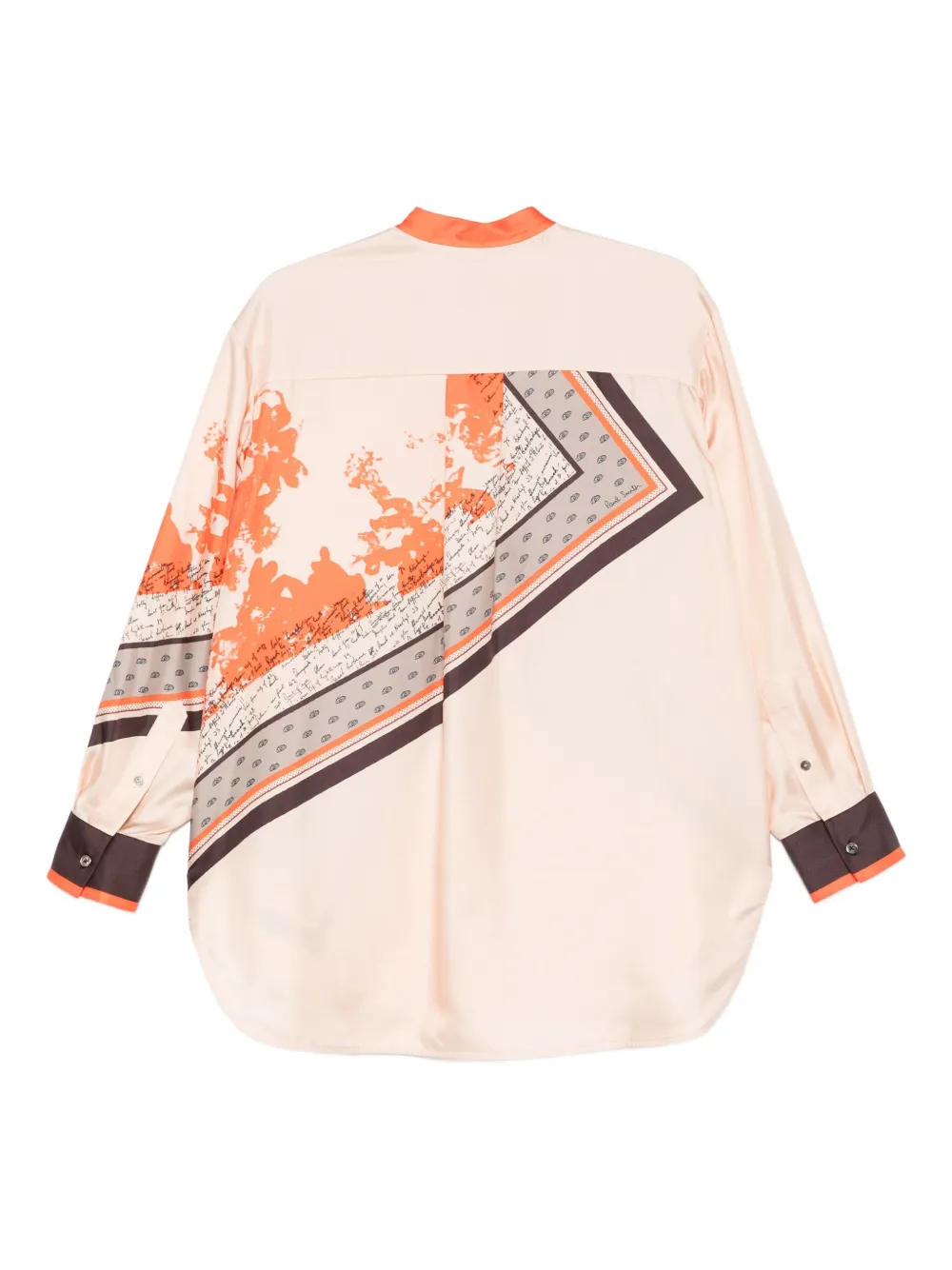 Paul Smith Blouse met print - Beige