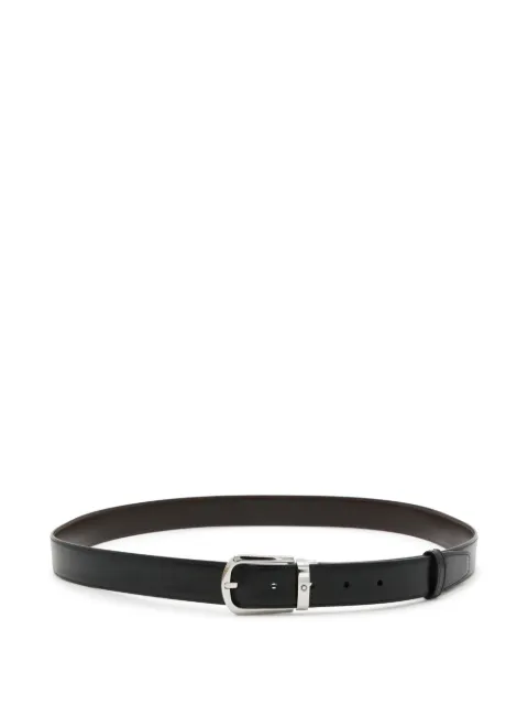 Montblanc Horseshoe reversible leather belt