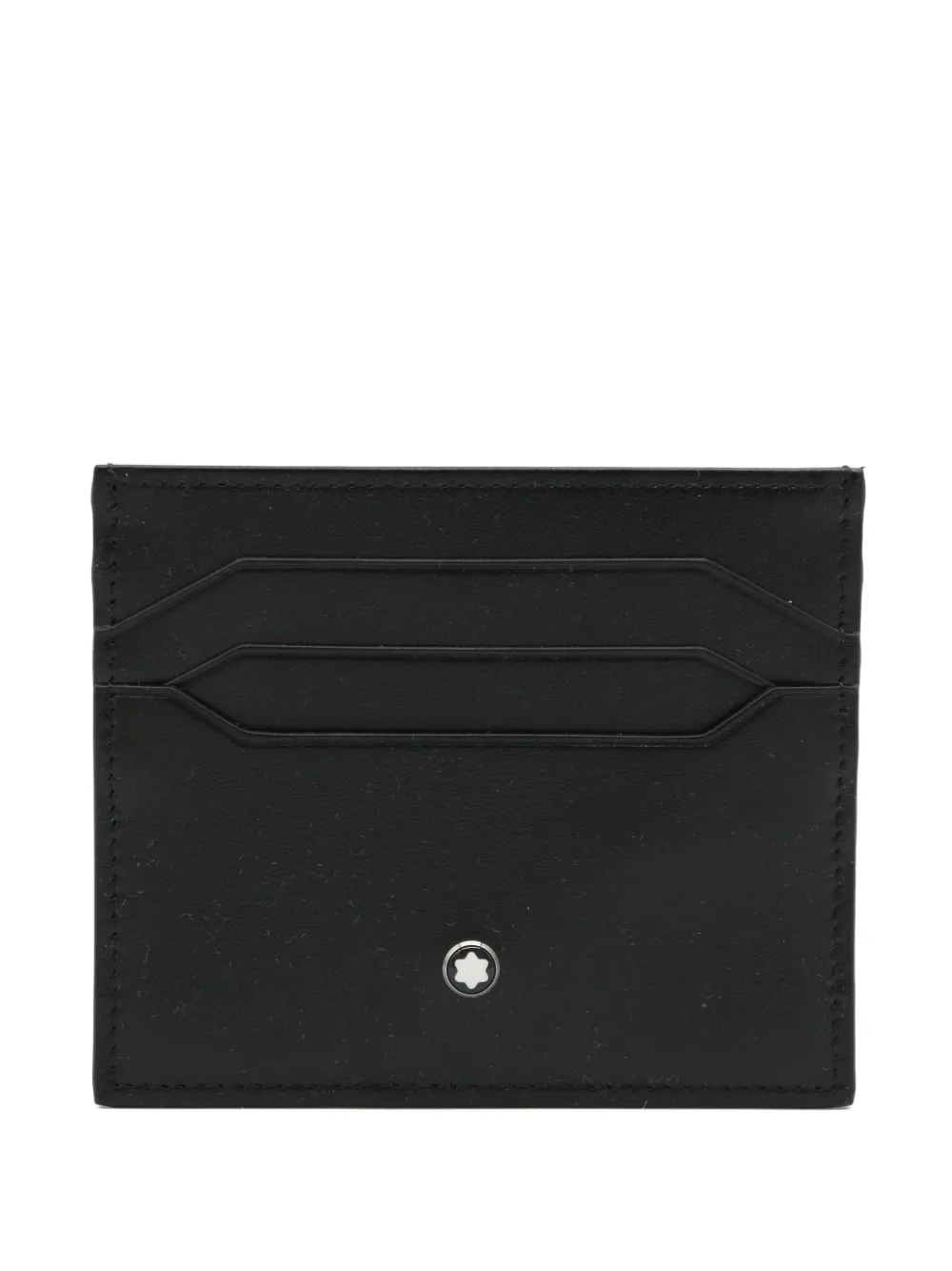 Montblanc leather card holder - Nero