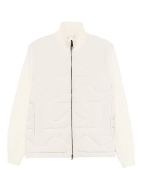 Paul & Shark quilted zip cardigan