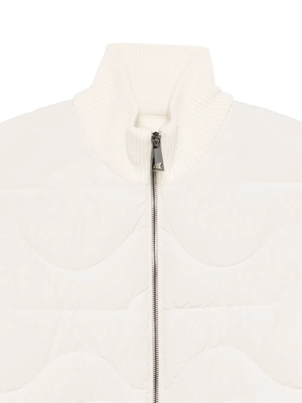 Paul & Shark Gewatteerd vest met rits Beige