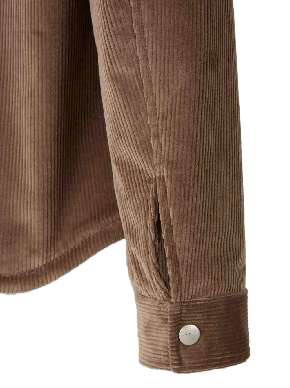 Lardini Ribfluwelen shirtjack Bruin