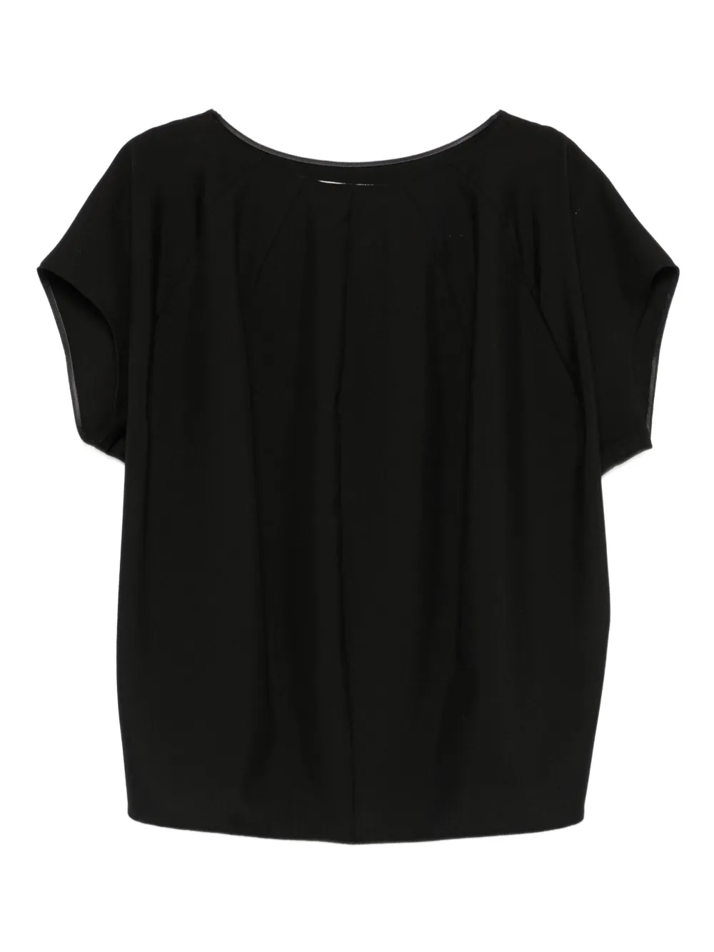 Marni Blouse met boothals - Zwart