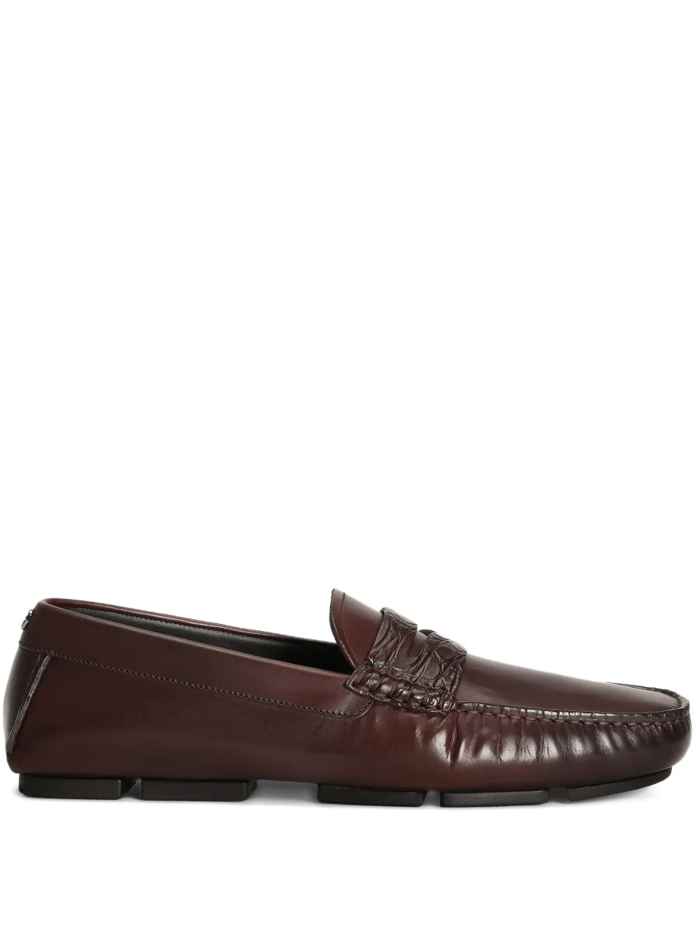 Dolce & Gabbana penny-slot loafers - Red