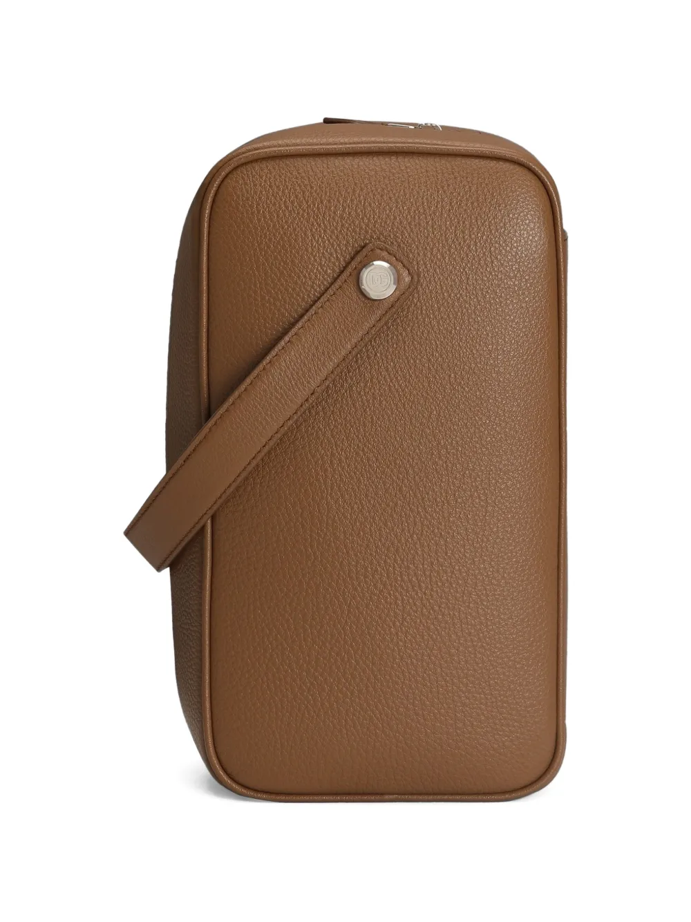Dolce & Gabbana Shopper met hangslot handgreep Bruin