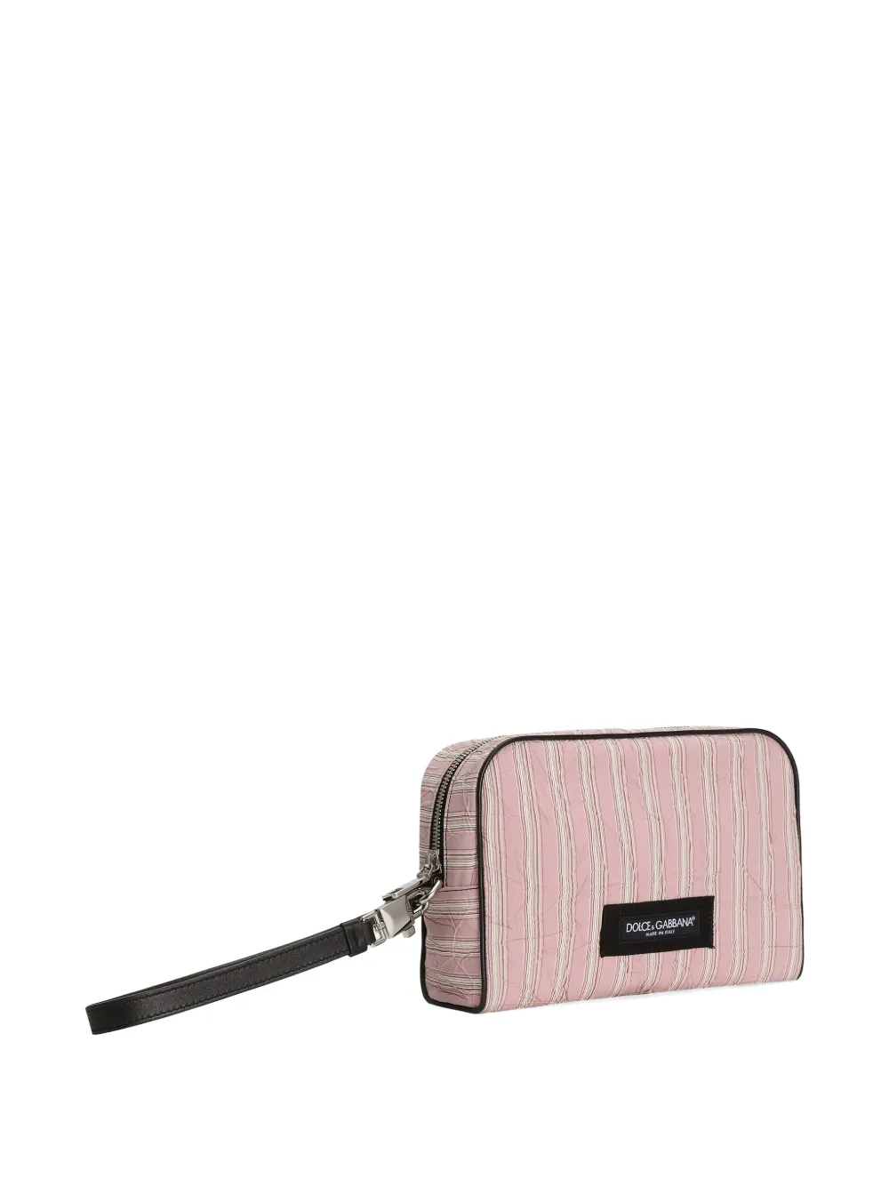 Dolce & Gabbana Froissé stoffen handtas Roze