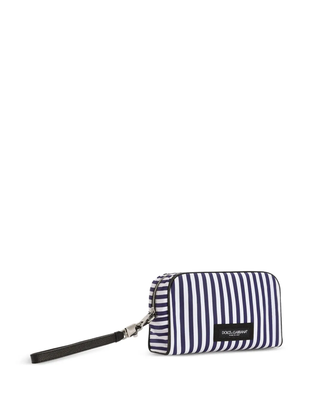 Dolce & Gabbana Gestreepte popeline shopper Blauw