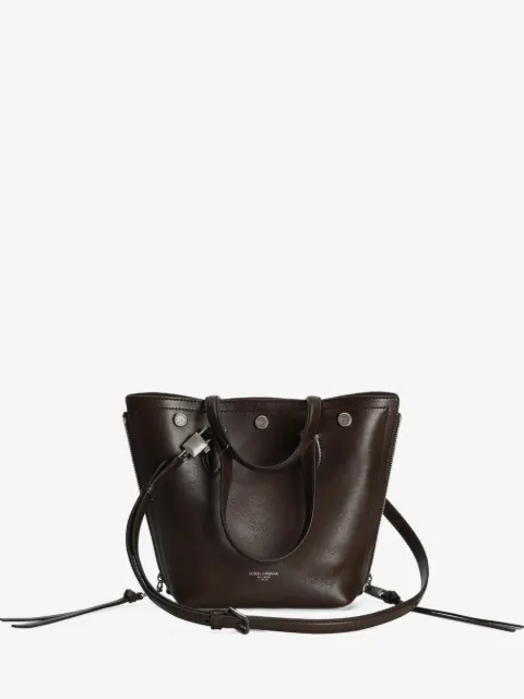 Dolce & Gabbana Atene stud-detail zip shoulder bag