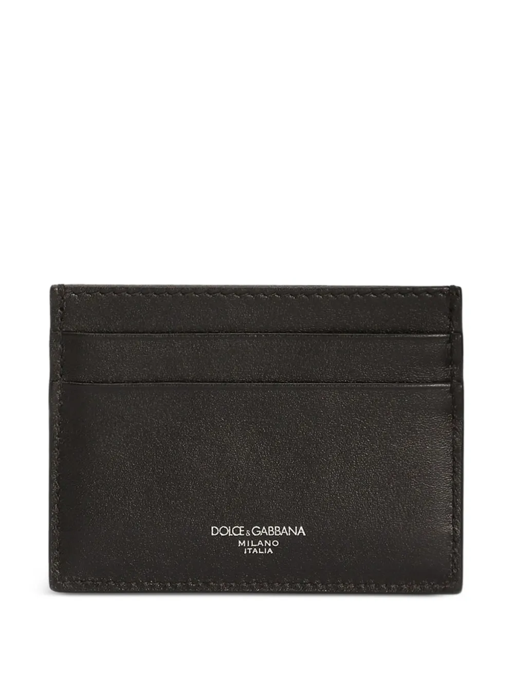Dolce & Gabbana woven cardholder - Nero