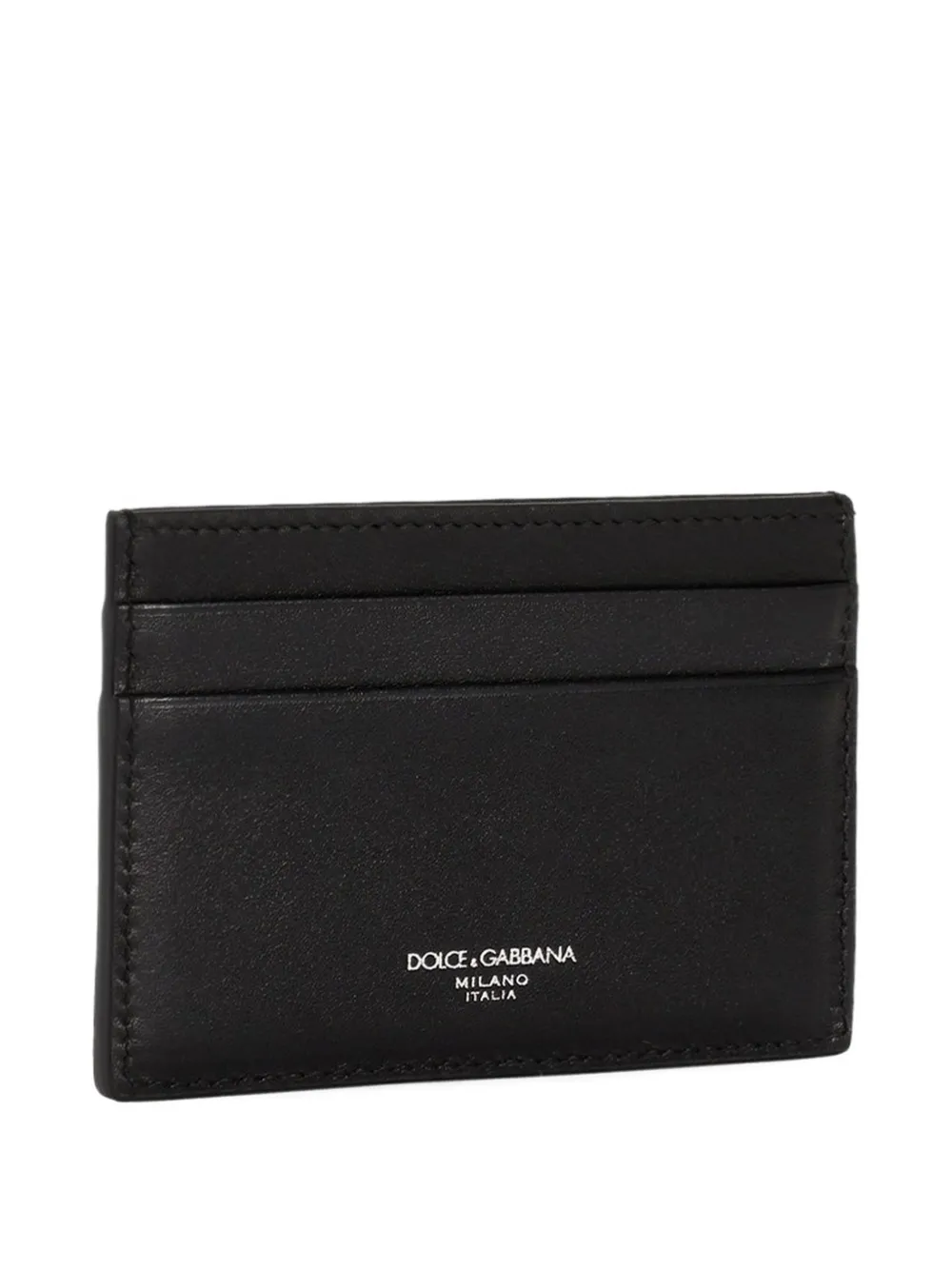 Dolce & Gabbana Geweven pasjeshouder Zwart