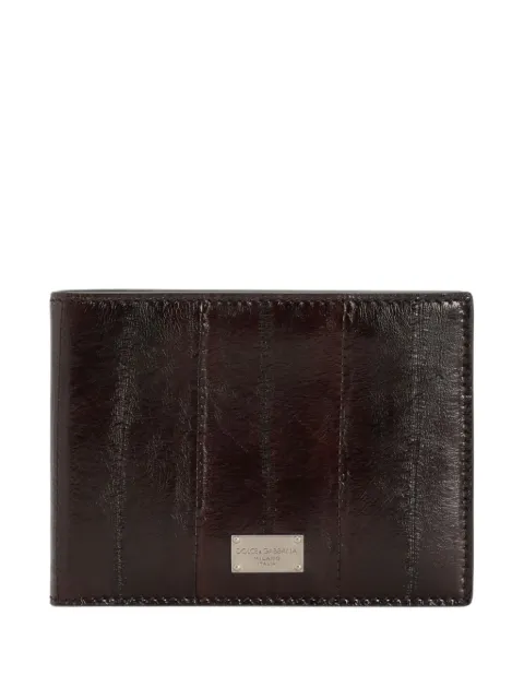 Dolce & Gabbana logo-plaque wallet