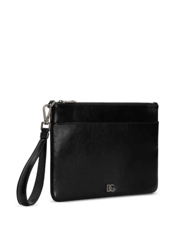 Dolce & Gabbana Tempesta Calfskin Bang | Black | FARFETCH