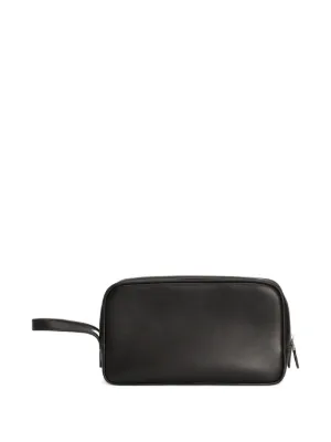Dolce & Gabbana Men's Toiletry Bag - Large Size, Black Polyester