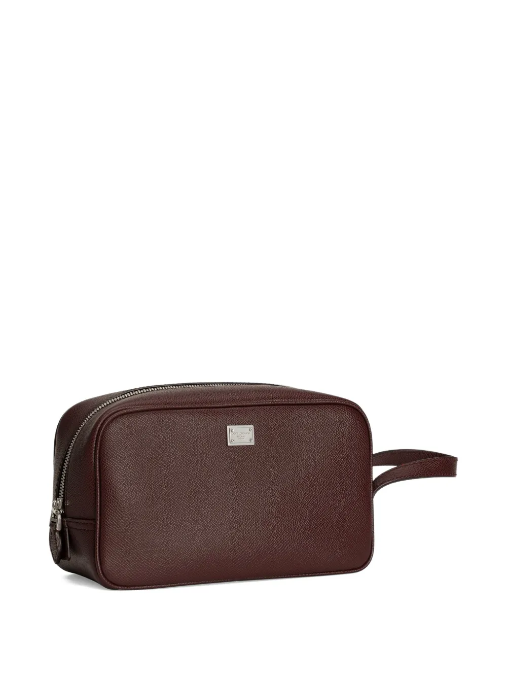 Dolce & Gabbana Toilettas met logoplakkaat Rood