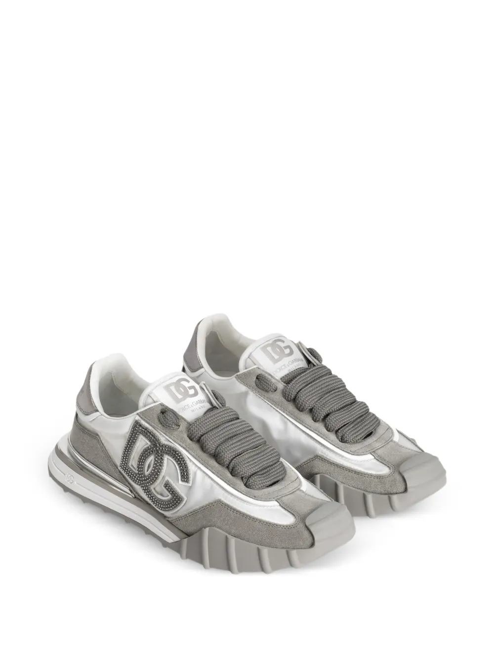 Dolce & Gabbana Sneakers met DG-logo Wit