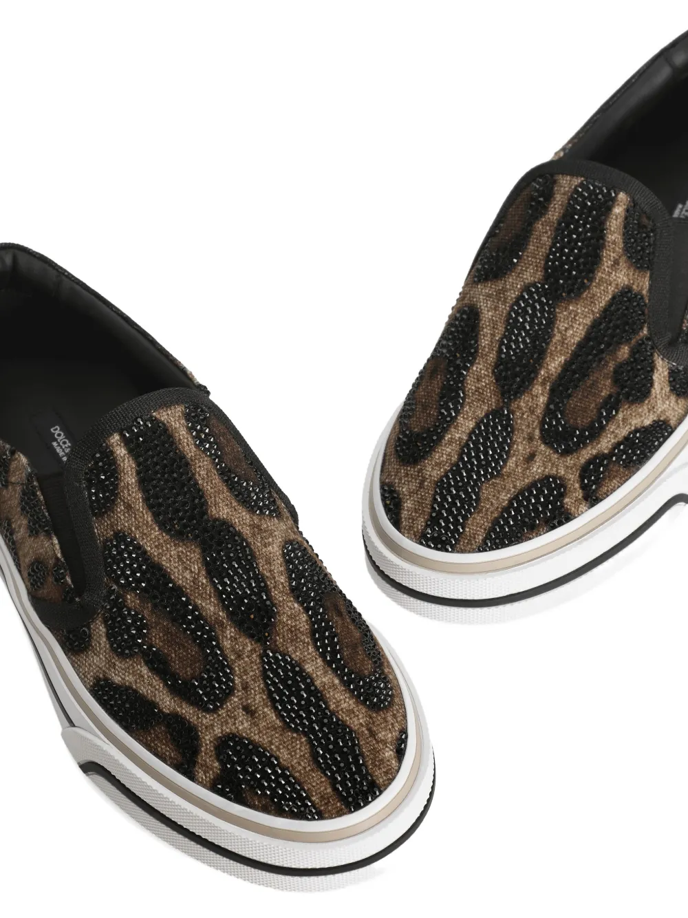 Dolce & Gabbana DG Sailing sneakers met print Zwart