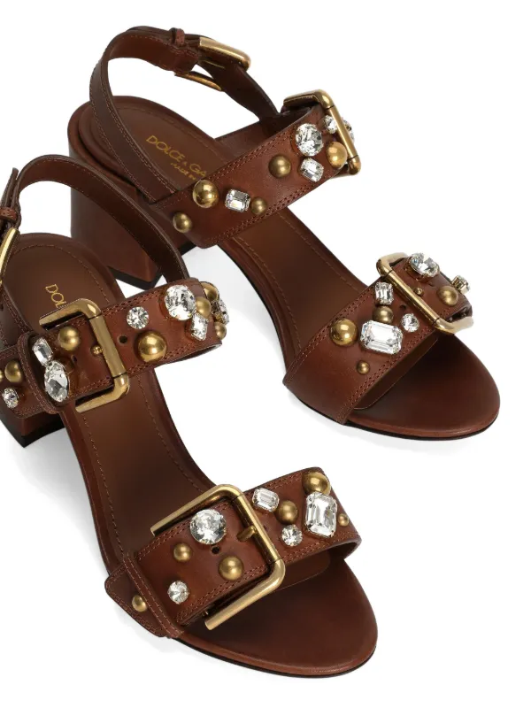 Dolce & Gabbana　サンダル型　キーホルダー　バッグ　チャーム Dolce & Gabbana キーラ サンダル | ブラウン | FARFETCH JP