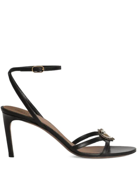 Dolce & Gabbana heart-motif strap sandals