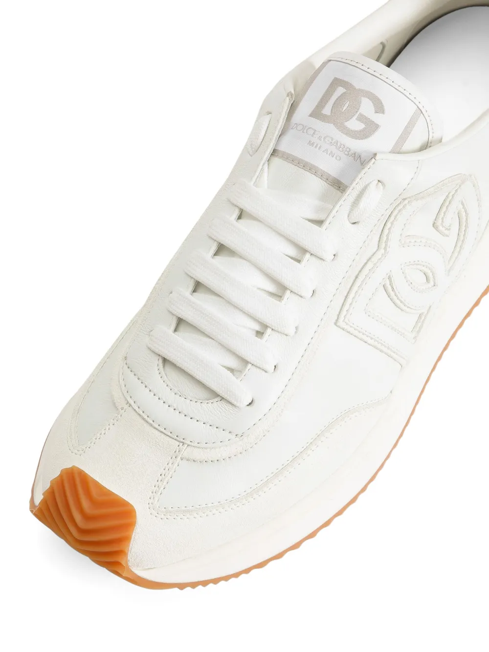 Dolce & Gabbana Sneakers met logopatch Wit