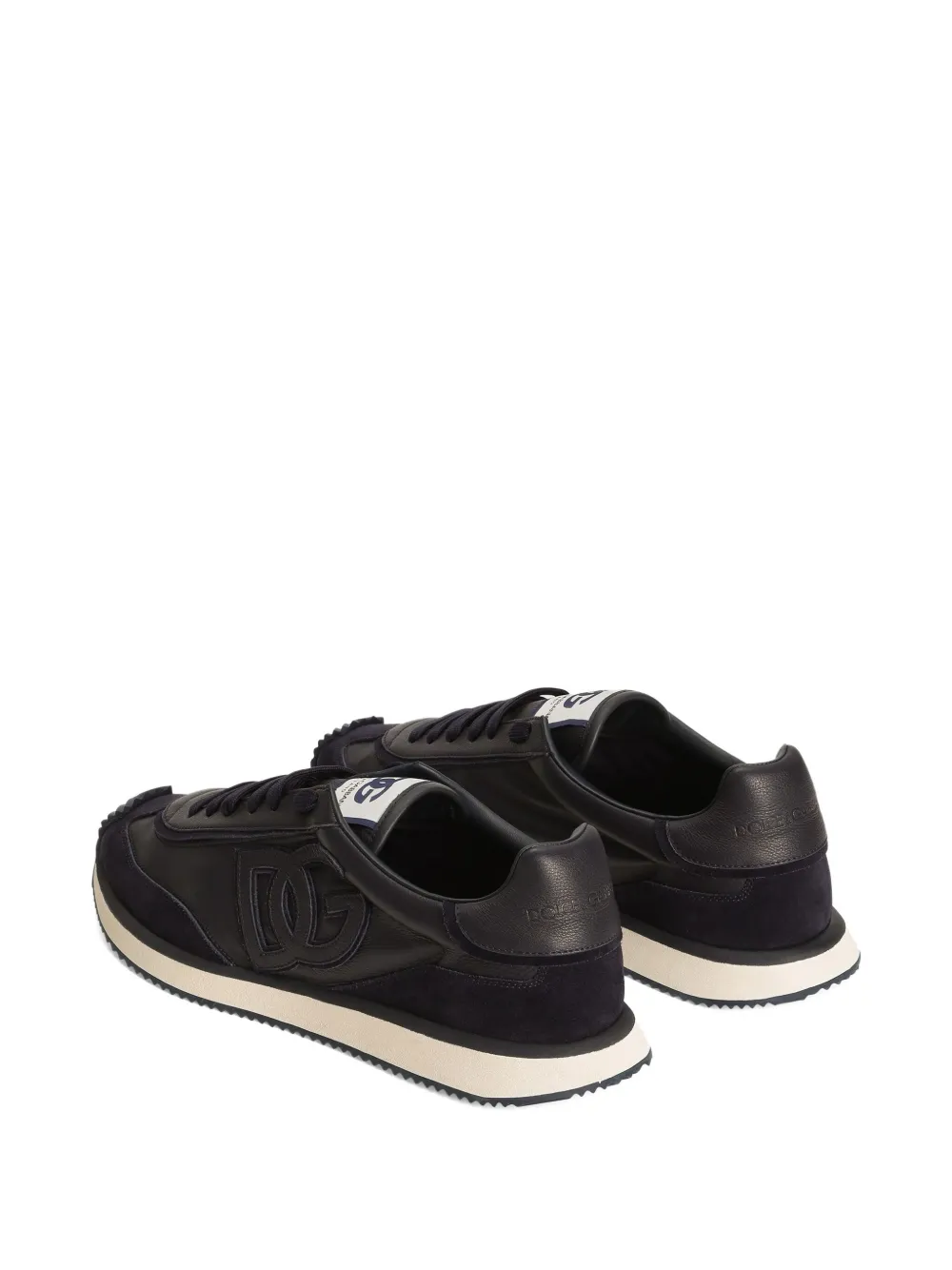 Dolce & Gabbana Sneakers met logopatch Zwart