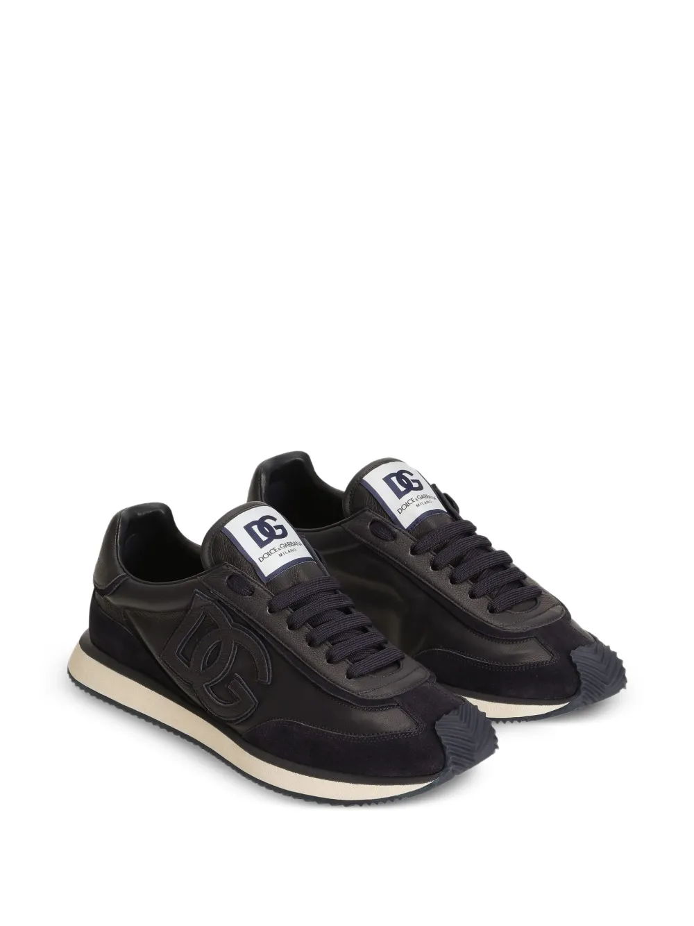 Dolce & Gabbana Tênis com patch de logo | Cano baixo | Image 2