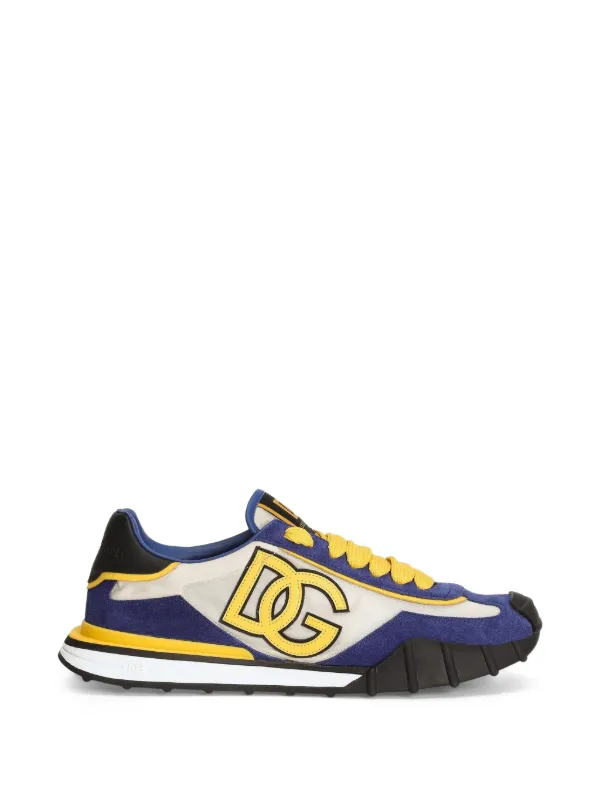 Dolce & Gabbana ロゴ スニーカー | ブルー | FARFETCH JP