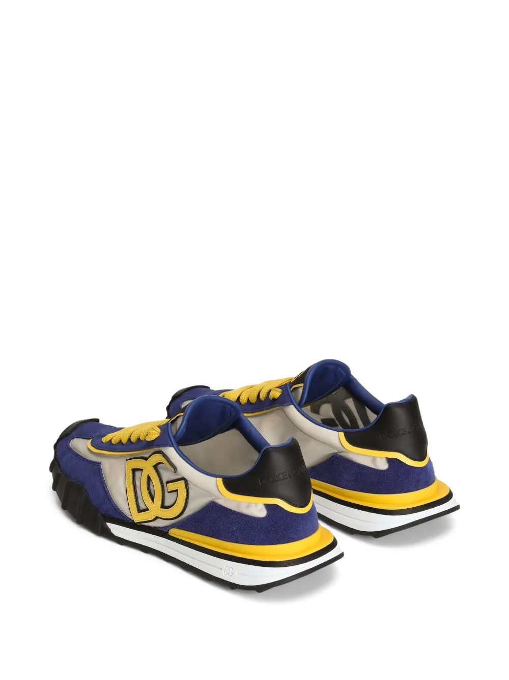 Dolce & Gabbana Sneakers met logo-applicatie Blauw