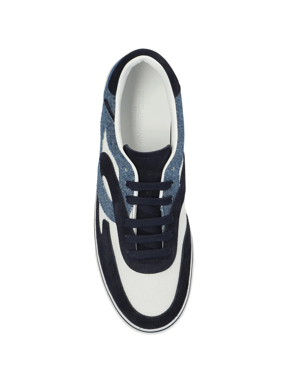 Dolce & Gabbana DG Sailing canvas sneakers Blauw