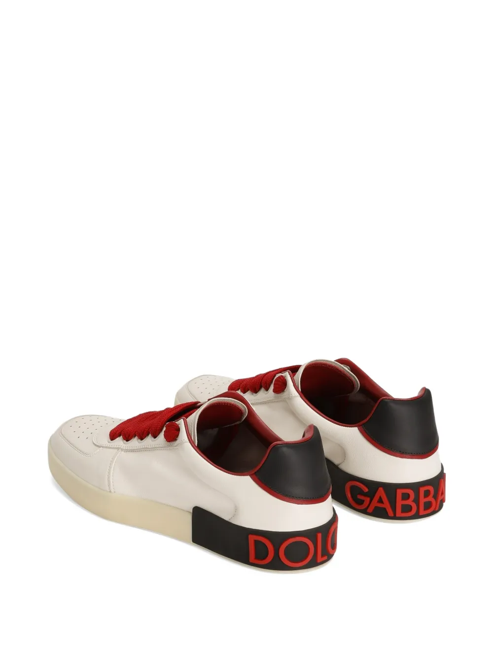 Dolce & Gabbana Sneakers met logo-reliëf Wit