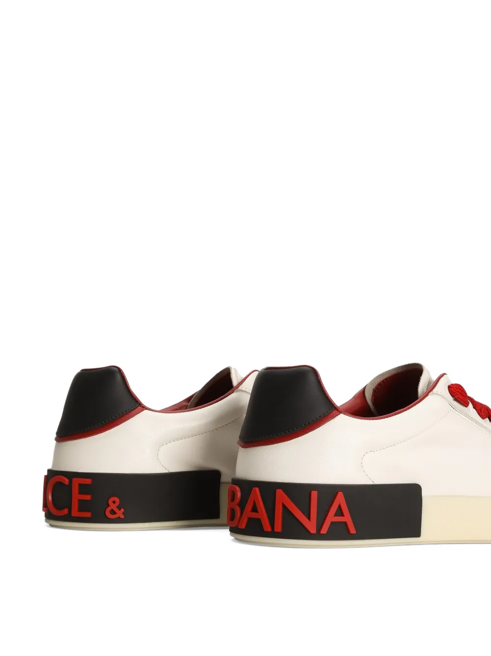 Dolce & Gabbana Sneakers met logo-reliëf Wit