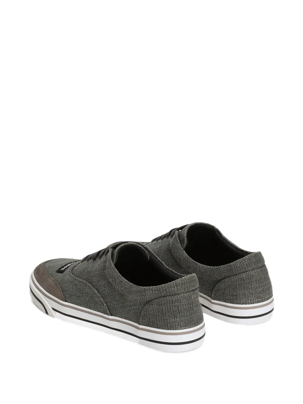 Dolce & Gabbana Sailing linnen sneakers Grijs