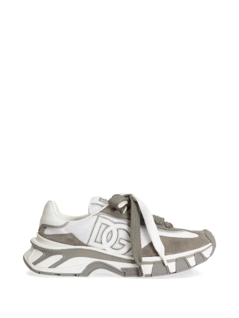 Dolce & Gabbana DG Country Road nylon and calfskin sneakers