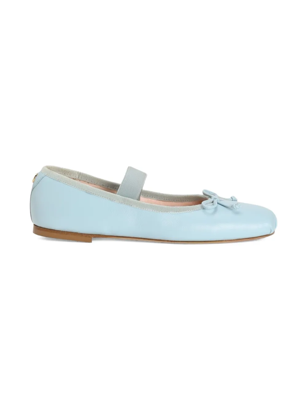 Dolce & Gabbana Kids Ballerina's met strikdetail Blauw