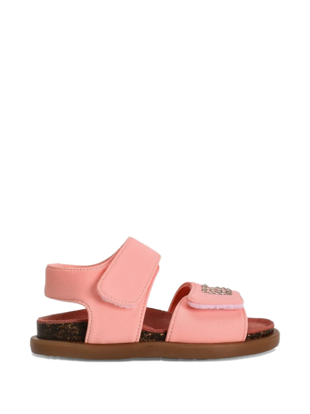 Dolce & Gabbana Kids Sandalen met stras Roze