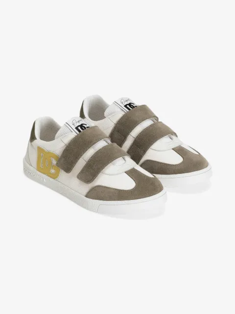 Dolce & Gabbana Kids logo-patch sneakers
