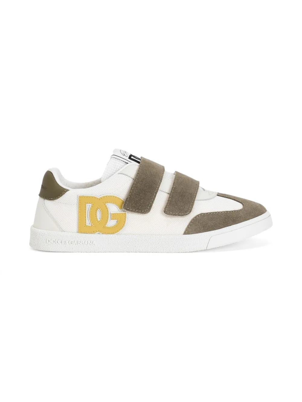 Dolce & Gabbana Kids Sneakers met logopatch Wit