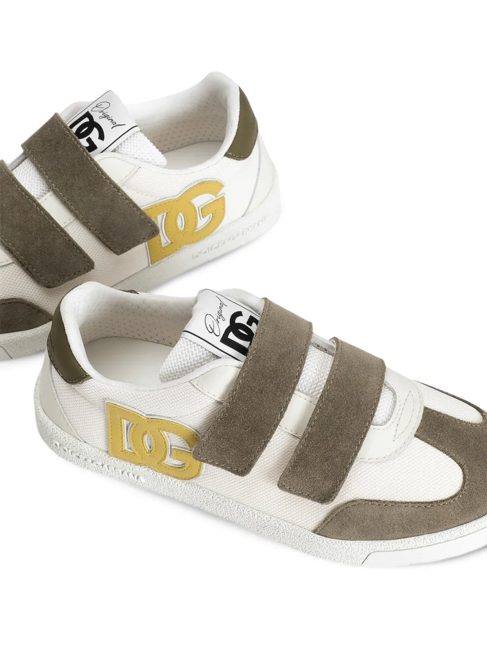 Dolce & Gabbana Kids Sneakers met logopatch Wit