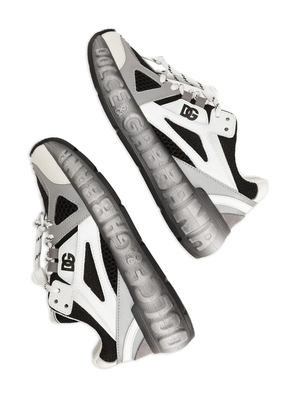 Dolce & Gabbana Kids Sneakers met logo Wit