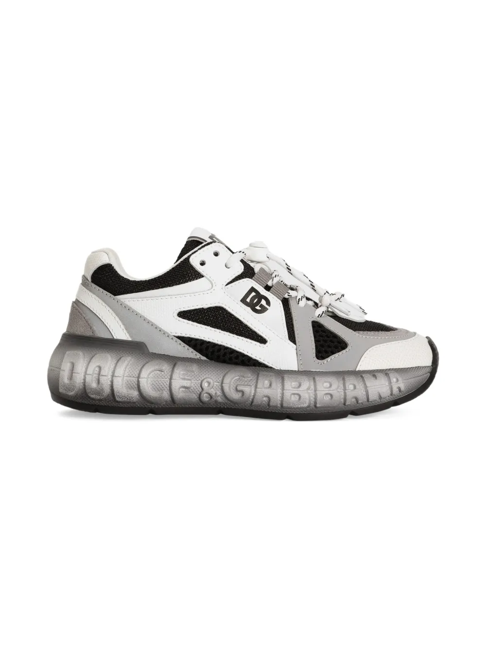 Dolce & Gabbana Kids Sneakers met logo - Wit