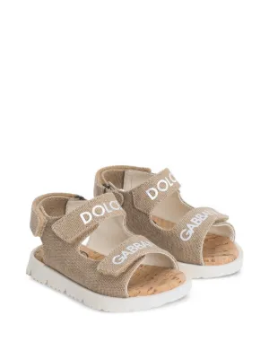 Gucci Kids ホースビット キャンバス サンダル | ニュートラル