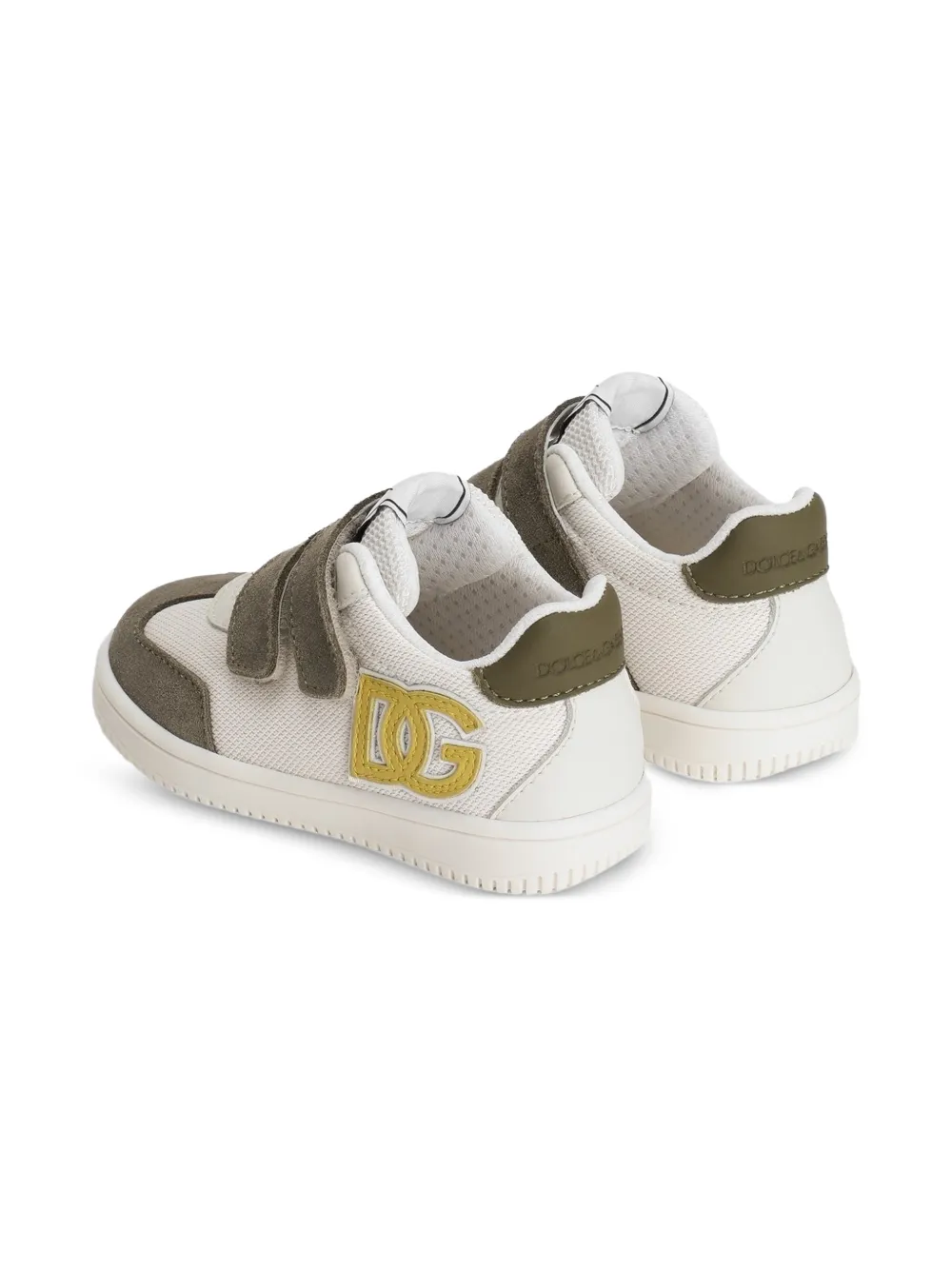 Dolce & Gabbana Kids Sneakers met logopatch Wit