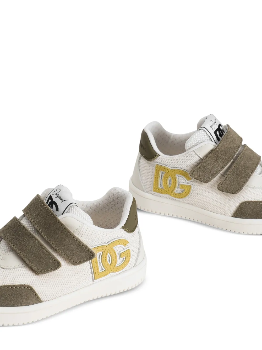 Dolce & Gabbana Kids Sneakers met logopatch Wit